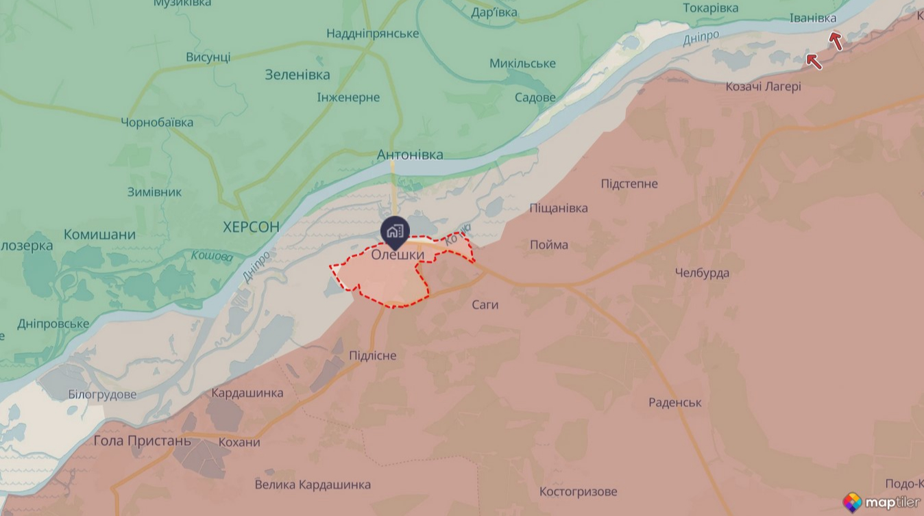 Омбудсмен про катастрофу в окупованих Олешках