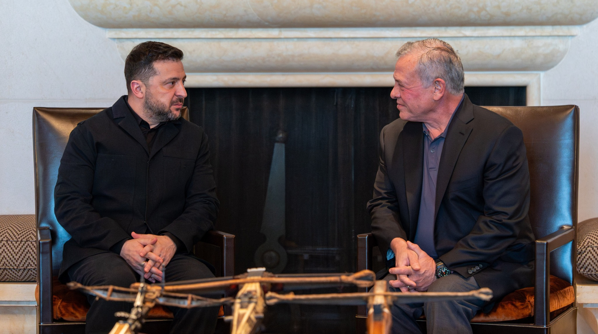 Зеленський обговорив з королем Йорданії партнерство у безпеці