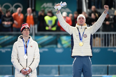 Metoděj Jílek získal olympijské zlato a stříbro v rychlobruslení