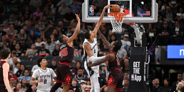 Wembanyama signe 41 points et record NBA historique