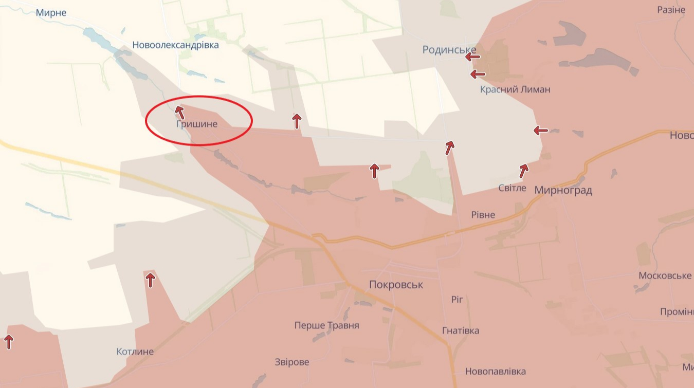 Росіяни просунулися у Гришиному та захопили Софіївку