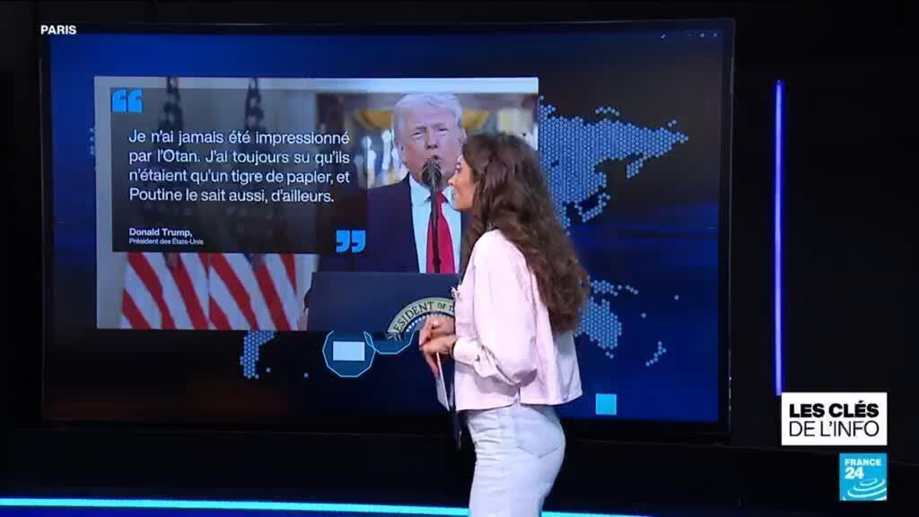 Trump menace de quitter l'Otan après le blocus iranien