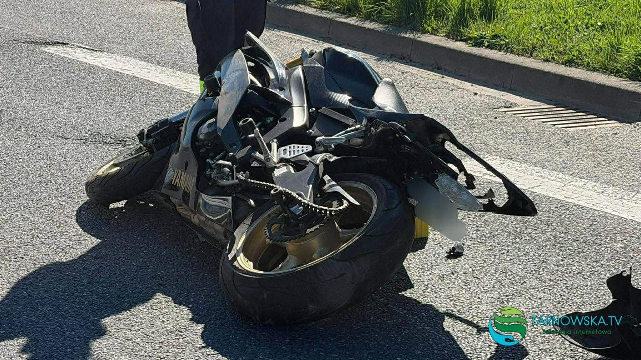 Tarnów: śmiertelny wypadek 26-letniego motocyklisty